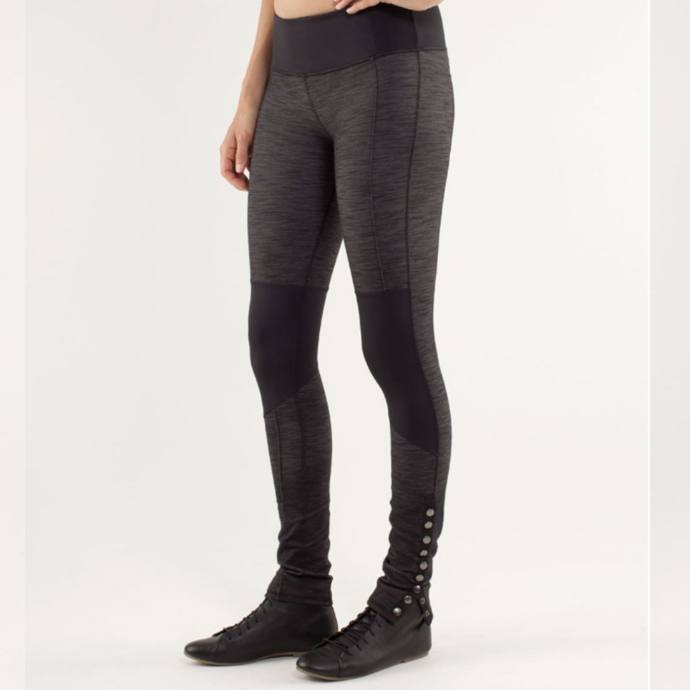 Lululemon Cross Town Pant Black Slub Denim / Black